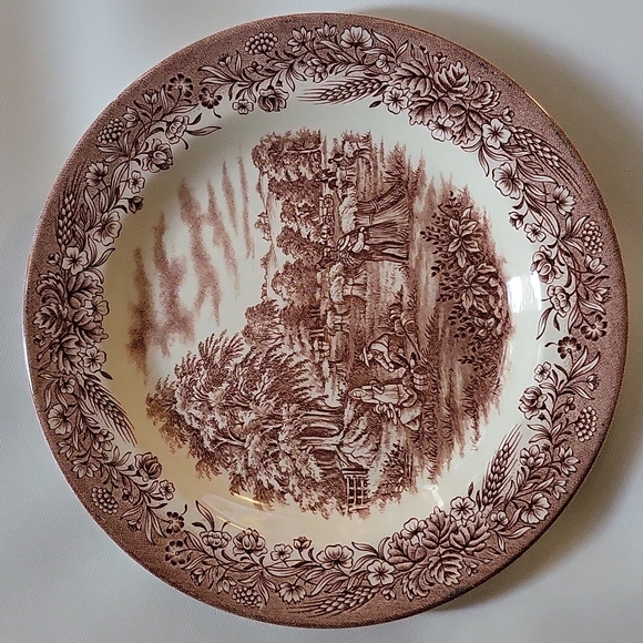 Harvest Dinner Plate From Currier & Ives - Picture 3 of 10